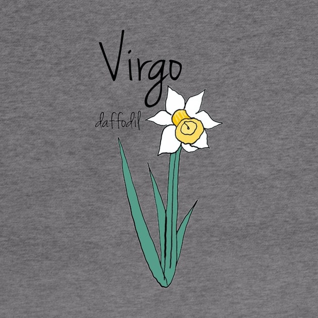 Virgo zodiac sign horoscope flower art by KittyCocktail